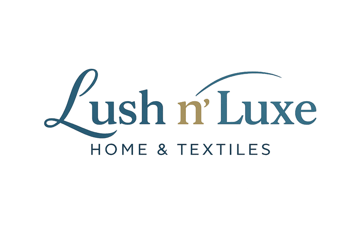 Lush n' Luxe Home & Textiles Logo